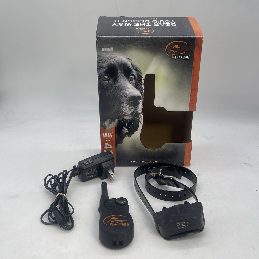 SportDOG FieldTrainer SD-425 in Box Collar, Controller, and Plug Working